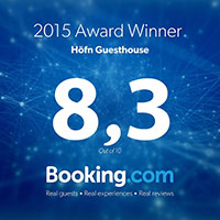 hofn-guesthouse-award